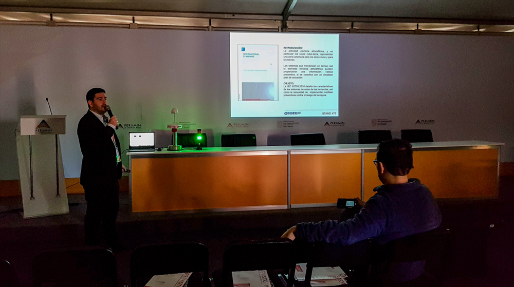 Conferencia presentación perumin 2019