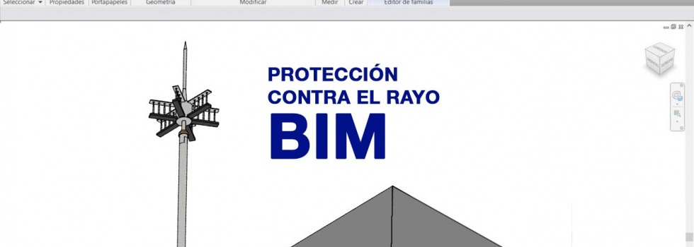 Productos de protección contra el rayo en formato BIM