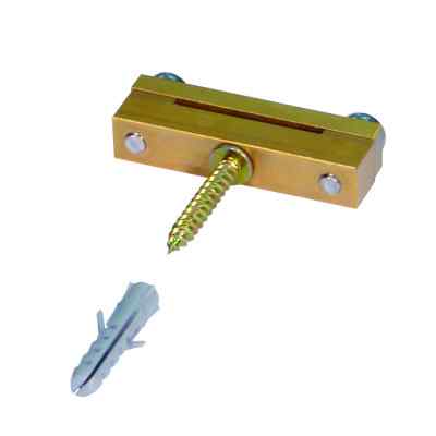 bracket tape with lag screw