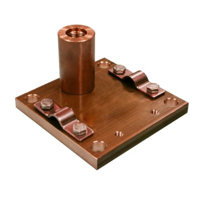 Supports horizontaux pour pointes de capture cuivre