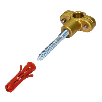 brass alloy cable clamp lag screw